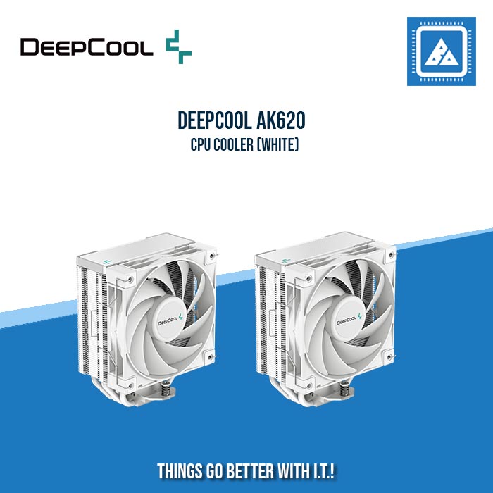 DEEPCOOL AK620 CPU COOLER (WHITE) DEEPCOOL AK620 CPU COOLER (WHITE)